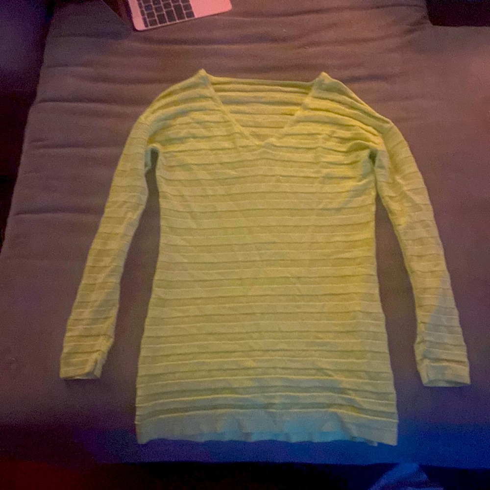 Lime green tunic